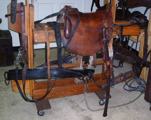 German Foot Artillery Harness & Saddle 